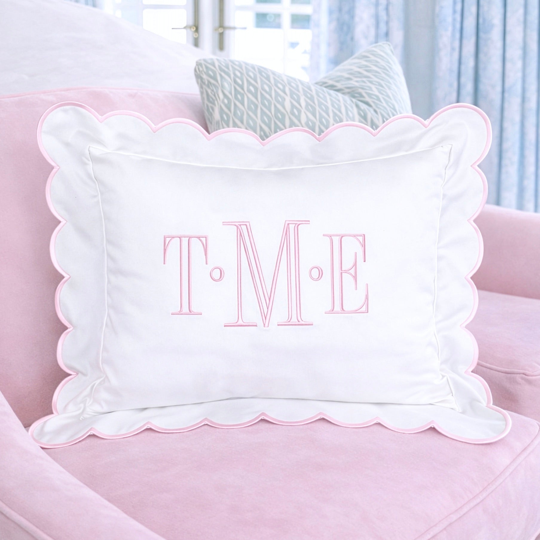 Embroidered Baby Pillow Personalized Scallop Pillow Sham, Baby Decor Personalized Monogram Nursery Pillow, nursery decor, embroidered baby name, embroidered baby girl pillow sham, baby gift, machine embroidered gifts baby, embroidered letter pillow, embroidered initial pillow, embroidered monogram pillow, childrens embroidered pillow, small embroidered pillow, embroidered name pillow, embroidered baby pillow, embroidered pillow custom, embroidered pillow sham