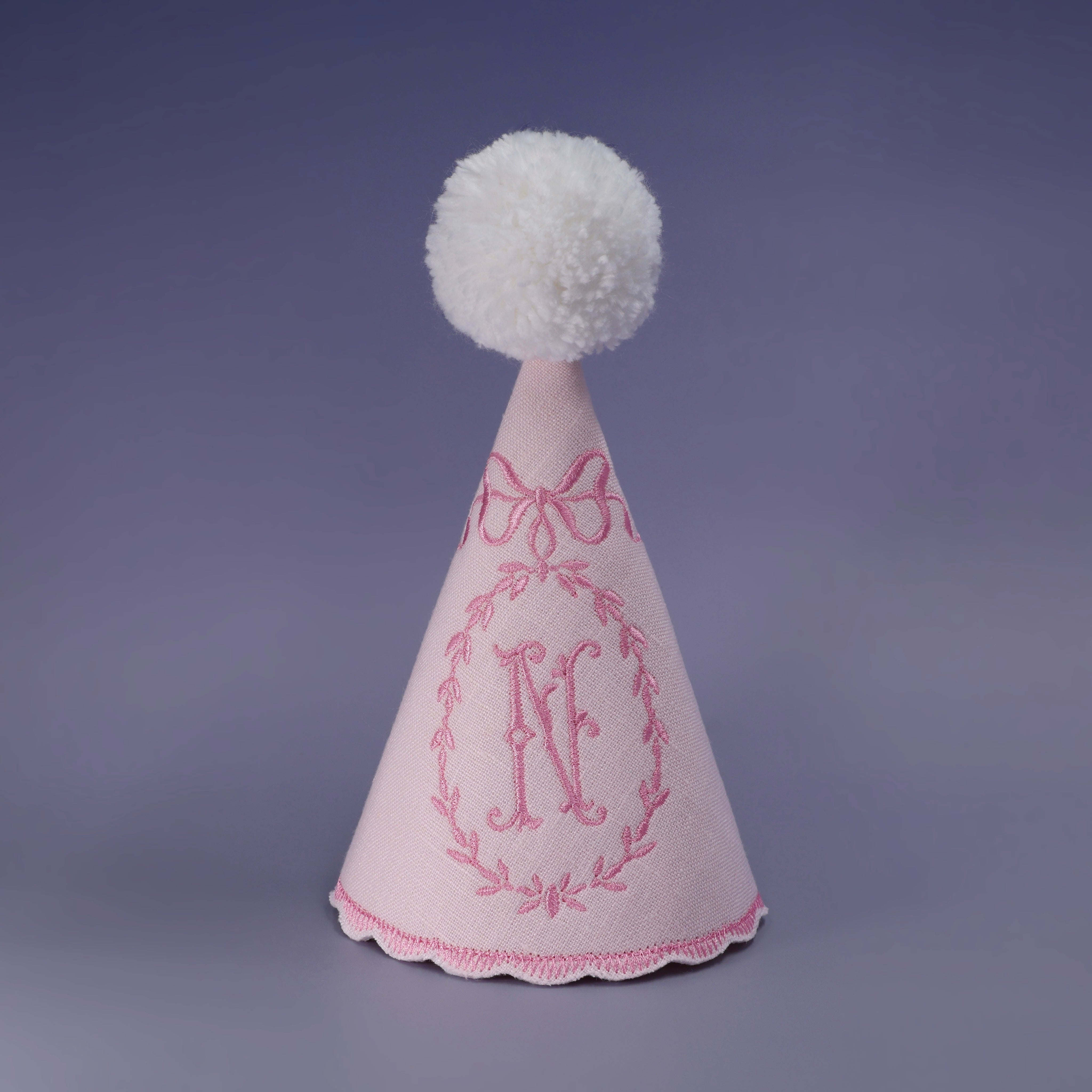 kids birthday hat, kids birthday party, 1st birthday hat, one birthday hat, first birthday hat, linen birthday hat, baby birthday hat, childs birthday hat, fabric birthday hat, toddler birthday hat, custom birthday hat, pastel birthday hat, customized birthday hat, personalized birthday hat, embroidered birthday hat, pink birthday hat, bow birthday hat, monogrammed birthday hat