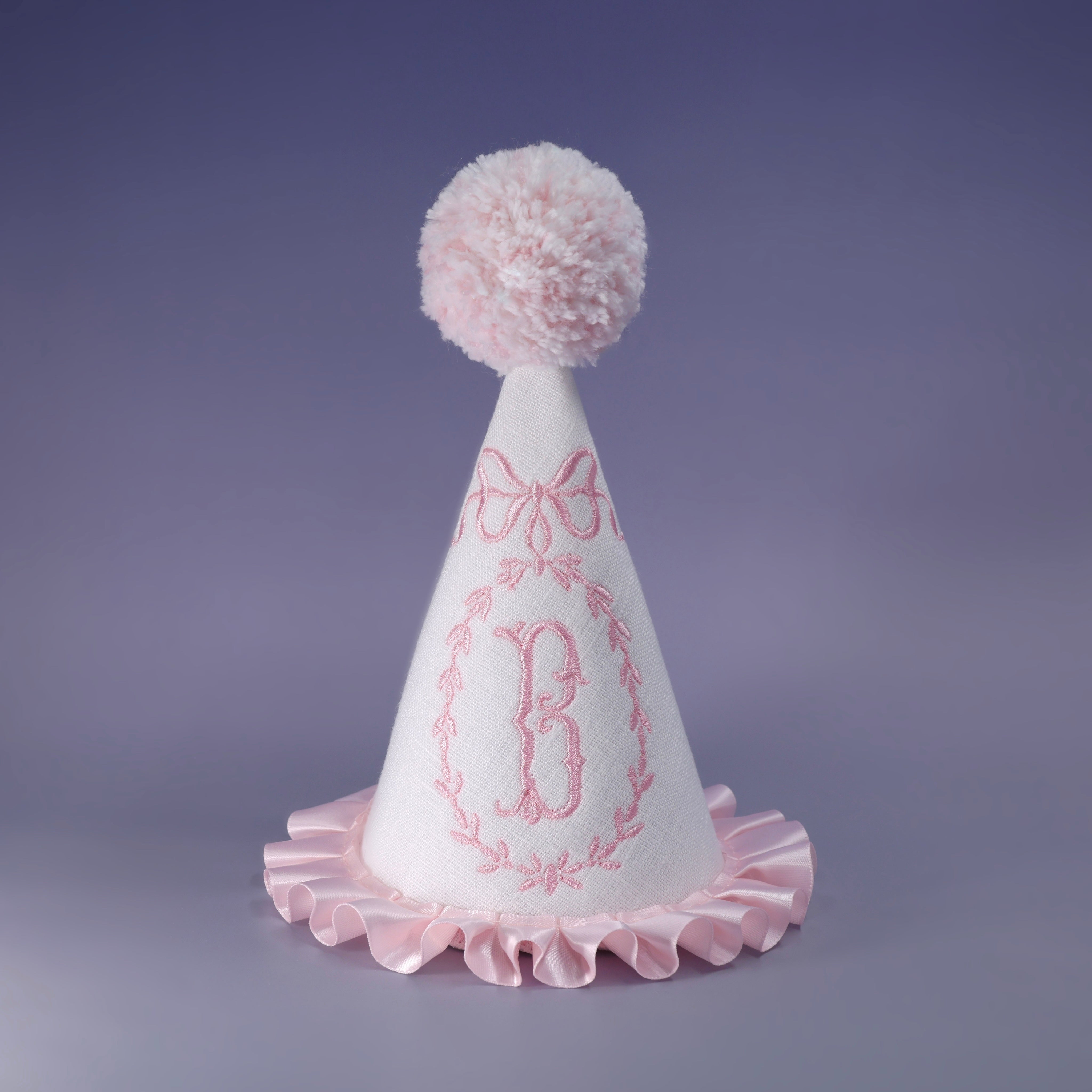 kids birthday hat, kids birthday party, 1st birthday hat, one birthday hat, first birthday hat, linen birthday hat, baby birthday hat, childs birthday hat, fabric birthday hat, toddler birthday hat, custom birthday hat, pastel birthday hat, customized birthday hat, personalized birthday hat, embroidered birthday hat, white birthday hat, bow birthday hat, monogrammed birthday hat