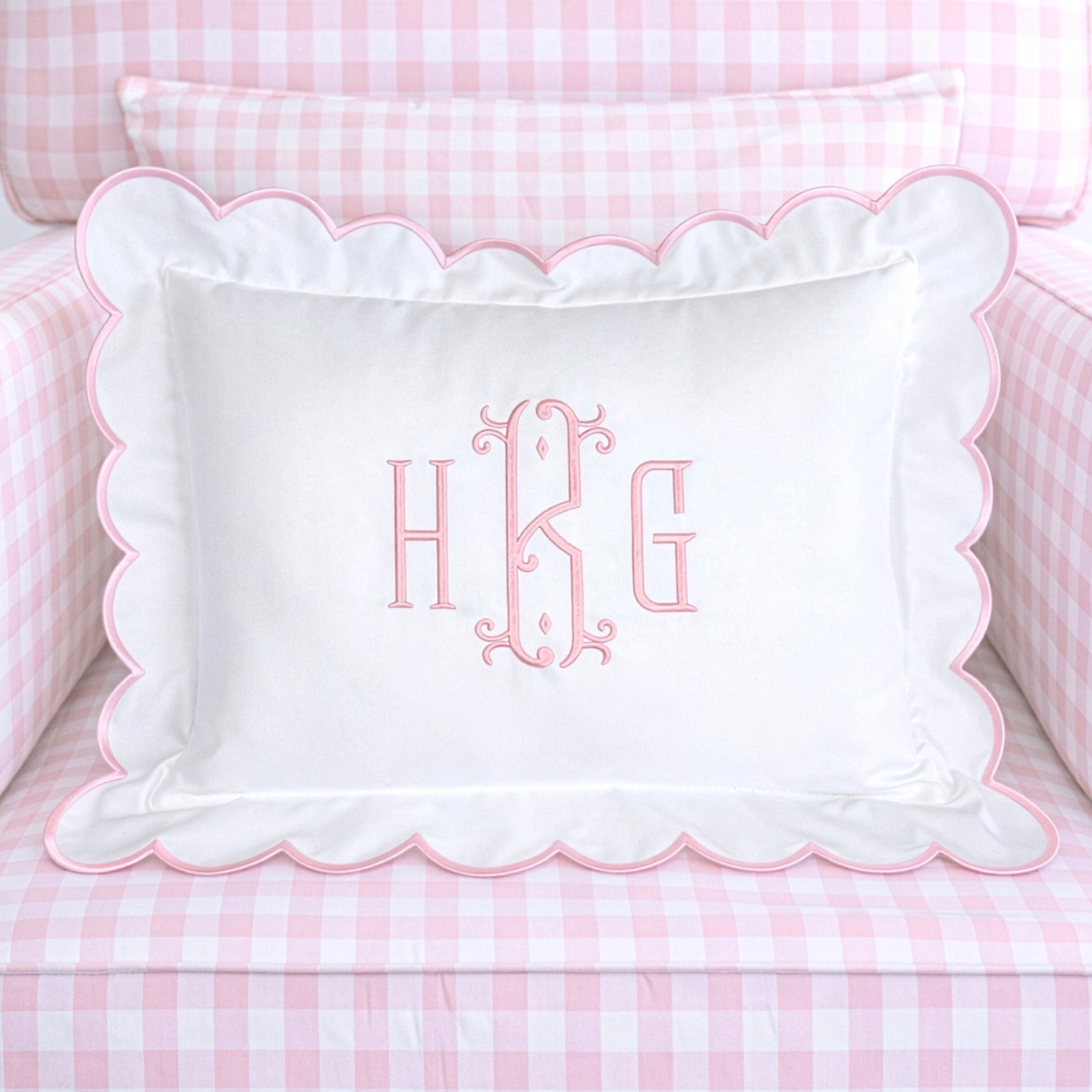 Embroidered Baby Pillow Personalized Scallop Pillow Sham, Baby Decor Personalized Monogram Nursery Pillow, nursery decor, embroidered baby name, embroidered baby girl pillow sham, baby gift, machine embroidered gifts baby, embroidered letter pillow, embroidered initial pillow, embroidered monogram pillow, childrens embroidered pillow, small embroidered pillow, embroidered name pillow, embroidered baby pillow, embroidered pillow custom, embroidered pillow sham