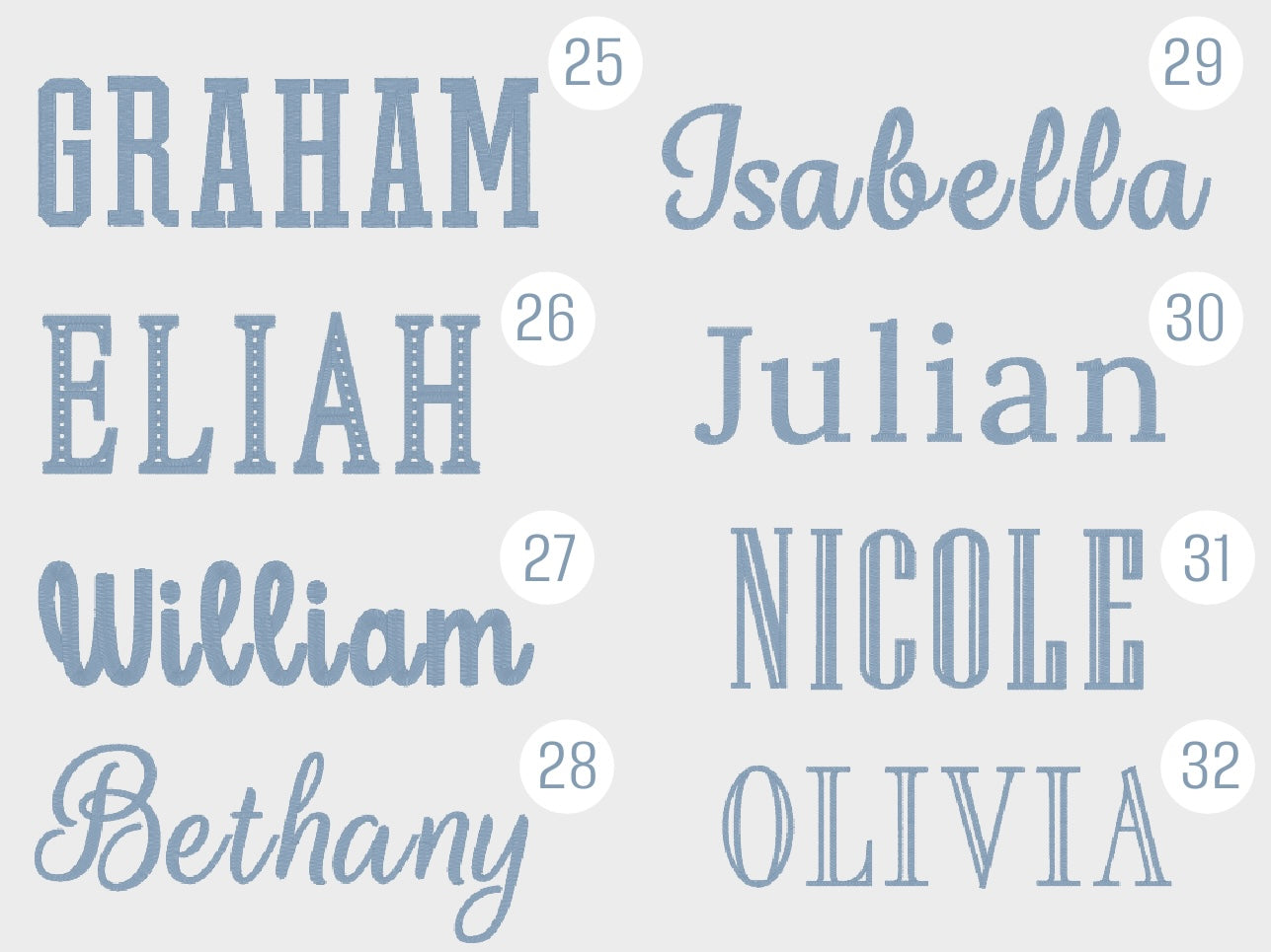 Cursive Name Baby Pillow